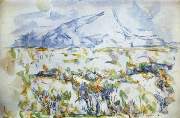 Paul Cezanne La Montagne Sainte-Victoire